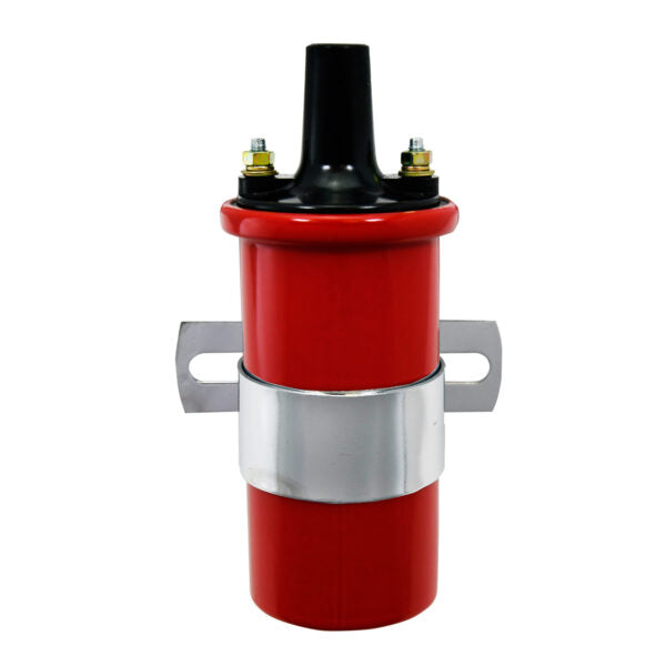 Ignition Coils, Oil Filled Canister, 45K Volt Female Socket (Red)