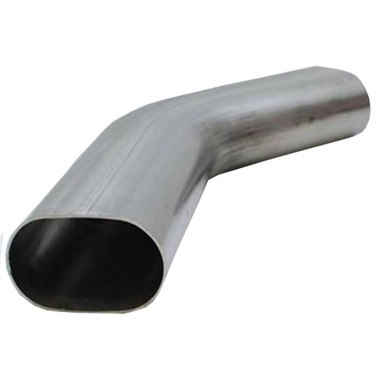 Pipe, Oval Exhaust 45 degree