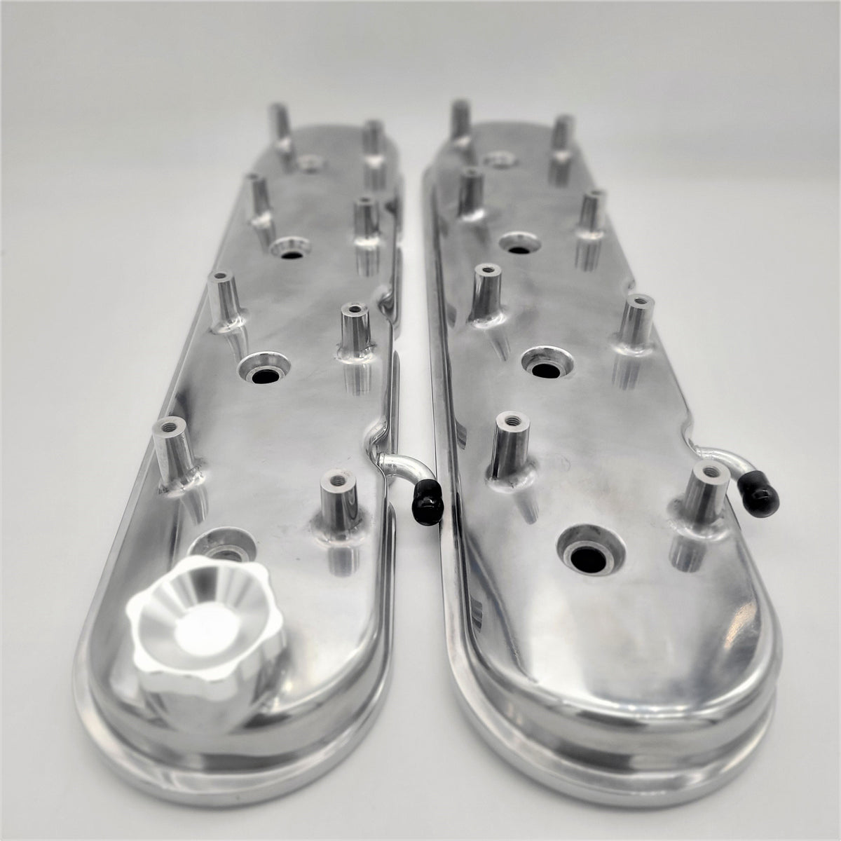 Valve Covers, GM LS Valve Covers Polished Standard Size