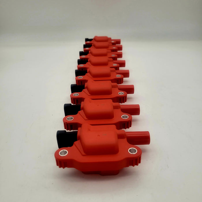 Ignition Coils, Red Performance GM ’03-’13 LSX High Performance  – Set of 8